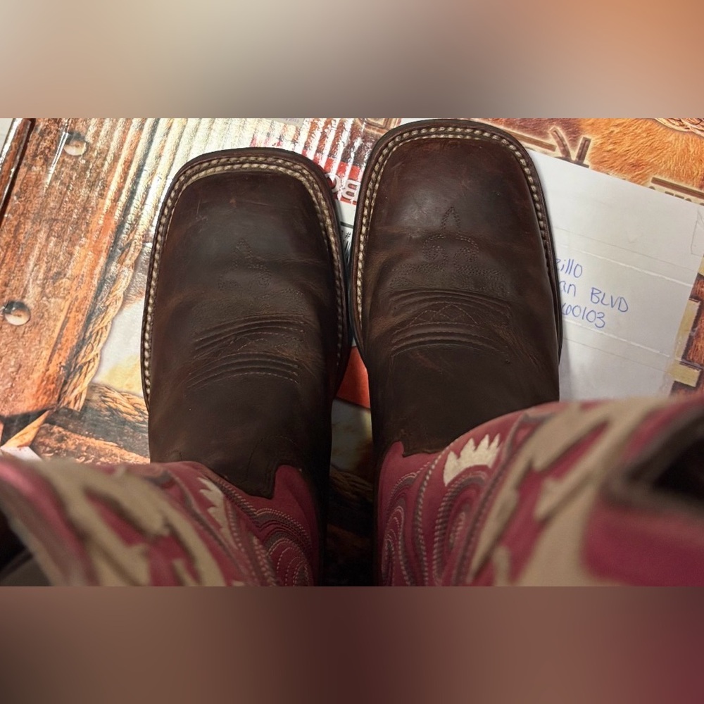 Tony Lama Boots Women's Madera Buckaroo RR2013L 3R Boot - Picture 3 of 16